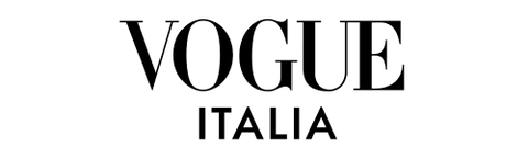 VOGUE ITALIA media partner logo representing luxury wellness coverage and collaboration with ZenoWell