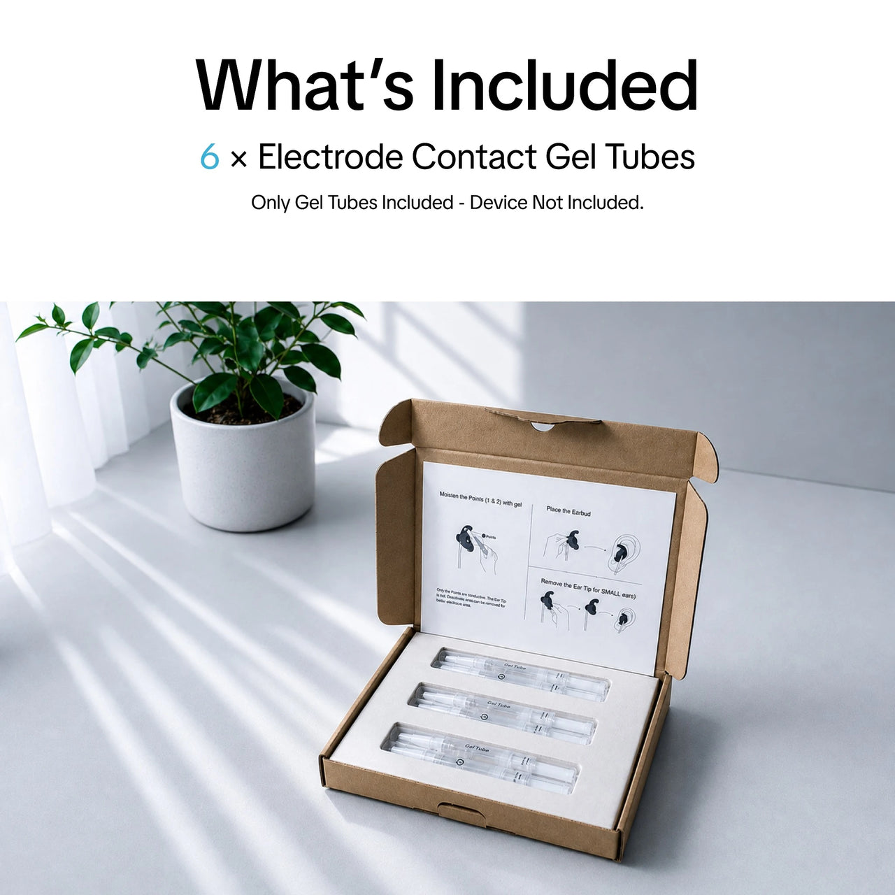 ZenoWell conductive gel package