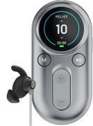 Dispositivo ZenoWell Luna gris con accesorio de contacto para la oreja