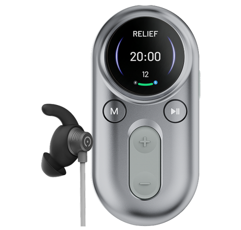 Dispositivo ZenoWell Luna Plus con accesorio de contacto para la oreja
