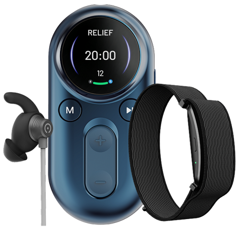 Set ZenoWell Luna Plus azul con Zenoband Mobi