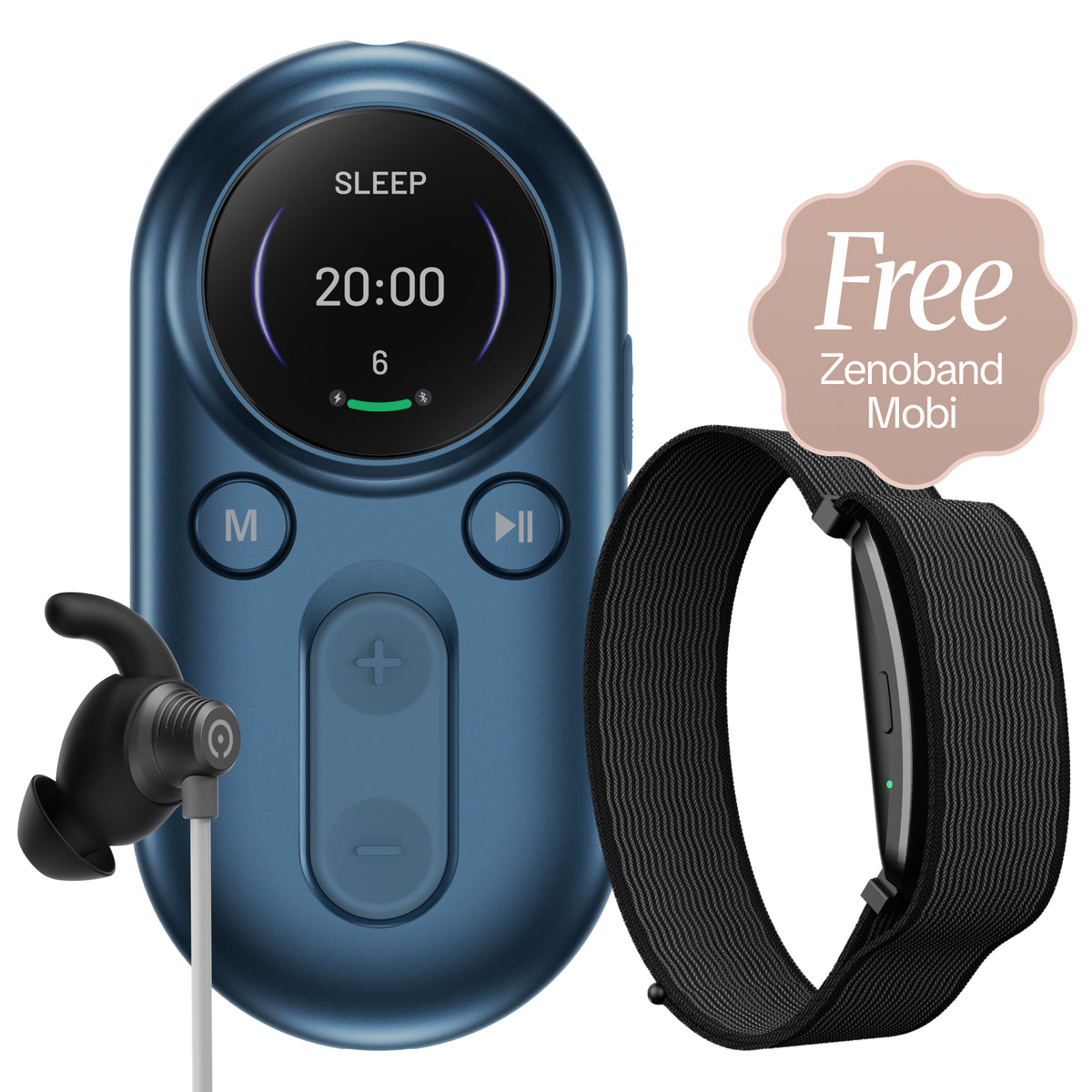 ZenoWell Luna Plus — Smarte Vagusnervstimulation für Schlaf und Stress